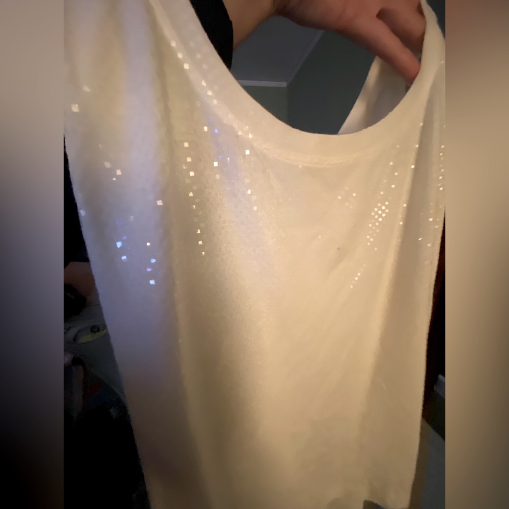 St. John Caviar Ivory Shimmer Knit